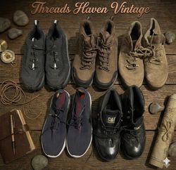 TH# 008 CAT Suede Work Boots | Vintage Puma  Stree..