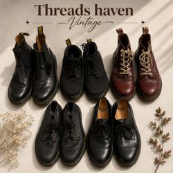 TH# 012 Vintage Dr. Martens Footwear Bundle | Made..
