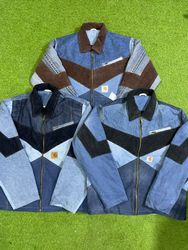 Upcycled Carhartt denim jacket