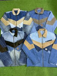 Upcycled Carhartt denim jacket