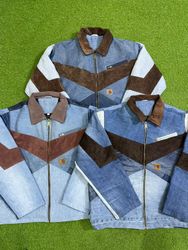 Upcycled Carhartt denim jacket