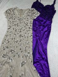 Beaded maxi dress