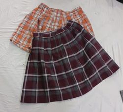 CR9203 Y2K Check Skirts