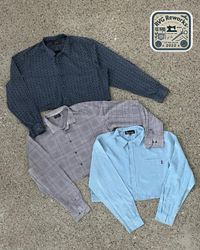 25 pieces Exact Upcycled Crop Collar Shirt