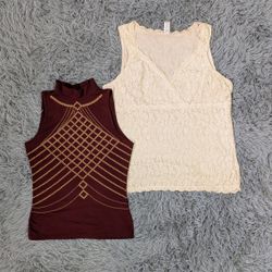 Browny Grunge T-Shirt Blouses Bundle | Y2K Vintage..