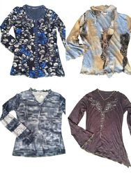 Y2k full sleep blouse