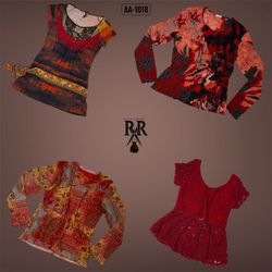 Y2K Romantic Grunge Mix Tops (AA-1018)