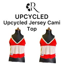 Upcycled  Jersey Cami Tops