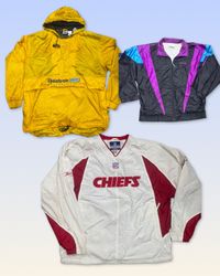 Zipper Light 80s 90s Jacket 10 pieces