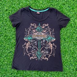 A.Y335 Harley Davidson woman t shirts