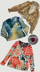Y2k long sleeve blouse WR1798