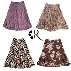 Y2K Unique Girl Poly Maxi Skirts RW-2139