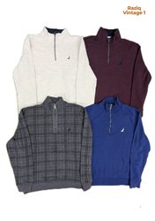 💥 RV3849 Nautica 1/4 Zip Sweatshirts