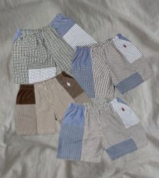 Upcycled Ralph Lauren Patch Shorts
