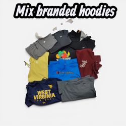 Mix branded hoodies