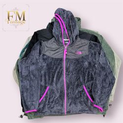 The north face & Columbia fleece jackets