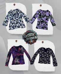 Y2K Pure Twist Poly Blouse