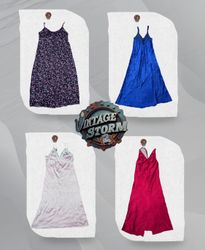Y2K Silk Nighty Dress