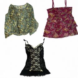 Y2K Earthly Tone Top: YC-009