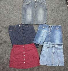 Y2K Denim Mini Skirts
