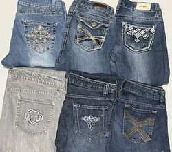 Unbranded embroidery Bootcut Bundle #17