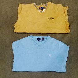 Chaps V Neck Sweater