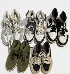 26009 Vintage Air Jordan 1 & Nike Air Force 1 Bund..