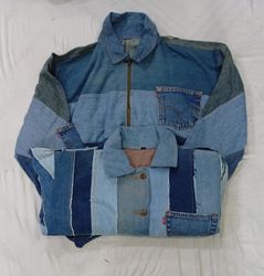 CR9243 Upcycled Levi's Mix Style Jackets