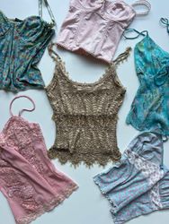 Y2K camisole tops