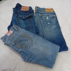CR9249 Vintage True Religion Jeans – Men & Ladies