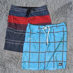 Branded Beach Shorts Bundle | Surf & Skatewear Mix