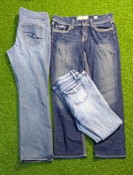 6333 - Unbranded Straight and Flare Jeans