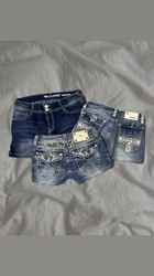 Upcycled Y2K Denim Shorts