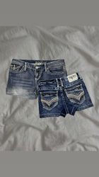 Upcycled Y2K Denim Shorts