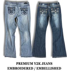 Y2k Premium Bootcut Jeans