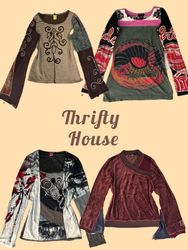 Y2k Italian Dream Tops(TH/483)