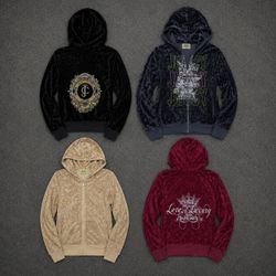 Y2K Juicy Couture Velour Hoodies