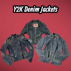 Y2K Denim Jackets - (17/06)