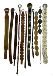Vintage Belt Bundle – Bohemian, Braided & Disc Bel..