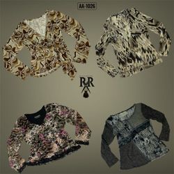 Y2K Earthy Tone Mix Full Sleeve tops (AA-1026)