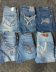 MAURICES AND OTHER BRAND MINI MICRO SHORTS (F10)