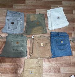 Carhartt jeans pants double knee mix