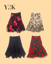 Y2K Vintage Midi Skirt Bundle (Yv-694)