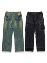 (FV-1738) Vintage Mix Jeans