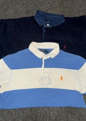 Ralph Lauren, Lacoste, Tommy Hilfiger Rugby shirts