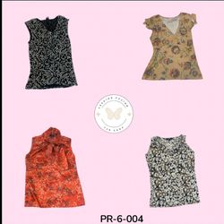 Women's Printed Poly Blouse S.S | Stylish Casual V..