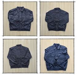 JA 0655 Leather Bomber Jacket