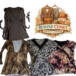 Y2k Blouse bundle