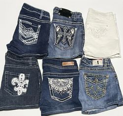 Mini shorts with good embroidery 12 pcs Bundle #21