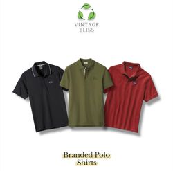 Premium Branded Polo T-shirts